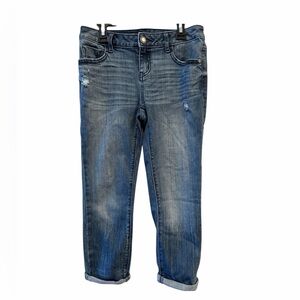 Simply Vera Wang Capri Mid Rise Denim